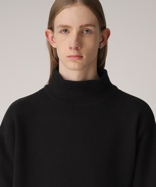 tk.TAKEO KIKUCHI（ティーケータケオキクチ）の「◆【洗える】モッチモチニット モックネックプルオーバー（ニット/セーター・メンズ・オフホワイト/ブラック/ダークグリーン/オレンジ/パープル系/ブルー・01/02/03）」の22枚目の写真