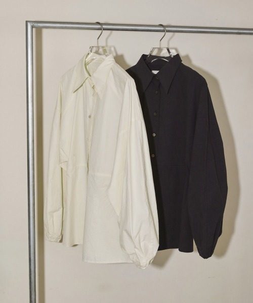 CANAL JEAN(キャナルジーン)の「TODAYFUL(トゥデイフル) "Volumesleeve Typewriter Shirts"ボリュームスリーブタイプライターシャツ/12120417(シャツ/ブラウス・レディース・キナリ・ONE SIZE)」の6枚目の写真