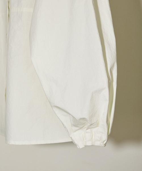 CANAL JEAN(キャナルジーン)の「TODAYFUL(トゥデイフル) "Volumesleeve Typewriter Shirts"ボリュームスリーブタイプライターシャツ/12120417(シャツ/ブラウス・レディース・キナリ・ONE SIZE)」の11枚目の写真