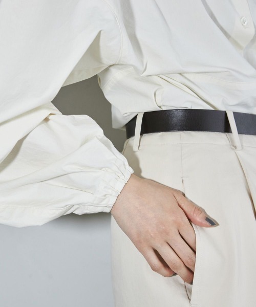 CANAL JEAN(キャナルジーン)の「TODAYFUL(トゥデイフル) "Volumesleeve Typewriter Shirts"ボリュームスリーブタイプライターシャツ/12120417(シャツ/ブラウス・レディース・キナリ・ONE SIZE)」の8枚目の写真