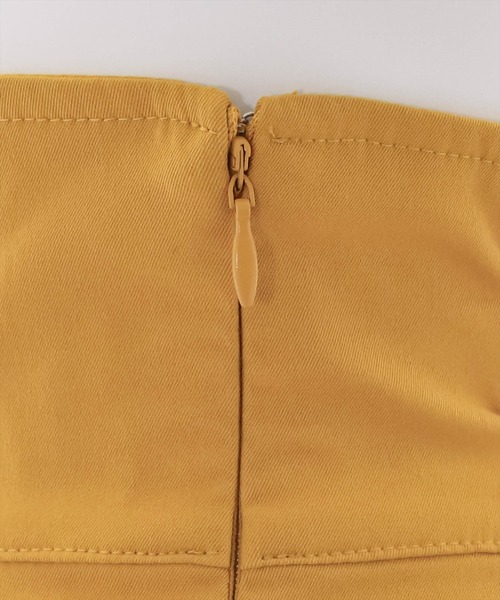 clear（クリア）の「ハイウエスト切替フレアスカート（スカート・レディース・ブラック/サンドベージュ/マスタード/ピンク・S/M）」の10枚目の写真