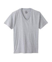 【Hanes/ヘインズ】メンズ グローバルバリューライン【2枚組】RS VネックTシャツ