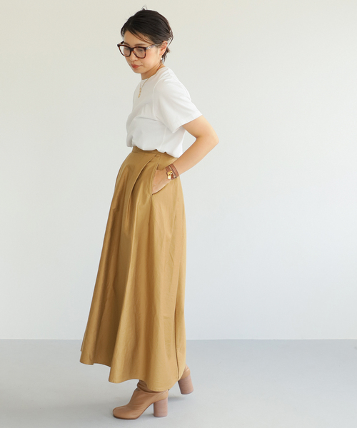 Deuxieme Classe（ドゥーズィエムクラス）の「CHINO フレア スカート 