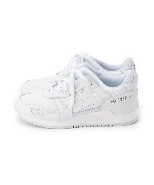 ASICS(アシックス)の「ASICS(アシックス) GEL-LITEⅢ TH534Lホワイト(スニーカー・レディース・ホワイト・23.5cm/23cm/24.5cm/24cm/25cm)」の3枚目の写真
