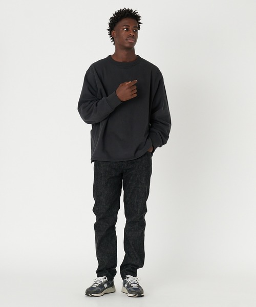 Levi's（リーバイス）の「Levi's/リーバイス LEVI'S(R) MADE&CRAFTED(R) 502(TM) BLACK VALLEY RINSE MOJ デニムパンツ（デニムパンツ・メンズ・ブラック・W34 L32/W36 L32/W33 L32/W30 L32/W31 L32/W32 L32/W29 L32/W28 L32）」の2枚目の写真