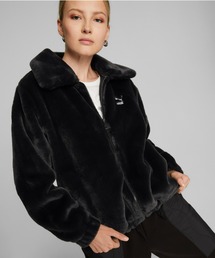 PUMA プーマ ウィメンズ CLASSICS フェイク ファー ジャケット