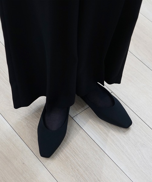 CARETTE(カレット)の「フラットヒールの布製フォーマルパンプス【Lサイズ 24.5CM】【喪服用】(パンプス・レディース・ブラック・24.5cm)」の8枚目の写真