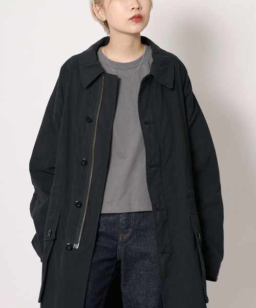 ARMY TWILL(アーミーツイル)の「ARMY TWILL/アーミーツイル COTTON NYLON WEATHER FIELD COAT フィールドコート(モッズコート・メンズ・カーキ/ブラック・L/M)」の6枚目の写真