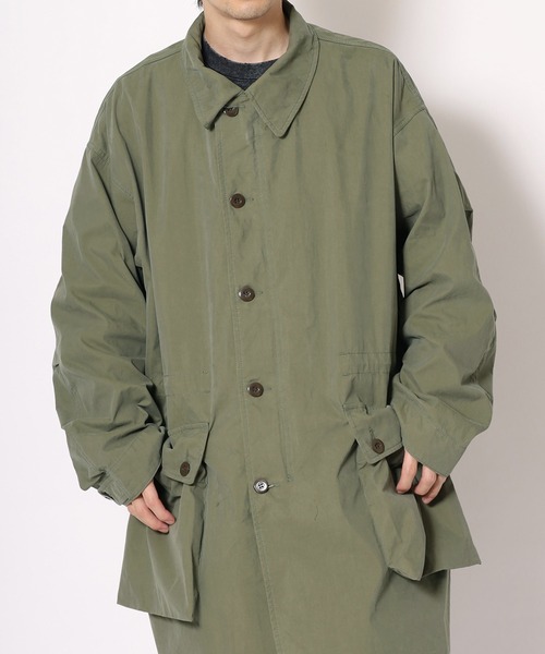 ARMY TWILL(アーミーツイル)の「ARMY TWILL/アーミーツイル COTTON NYLON WEATHER FIELD COAT フィールドコート(モッズコート・メンズ・カーキ/ブラック・L/M)」の20枚目の写真