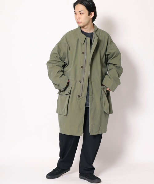 ARMY TWILL(アーミーツイル)の「ARMY TWILL/アーミーツイル COTTON NYLON WEATHER FIELD COAT フィールドコート(モッズコート・メンズ・カーキ/ブラック・L/M)」の15枚目の写真