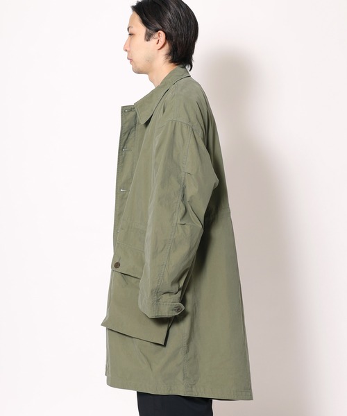 ARMY TWILL(アーミーツイル)の「ARMY TWILL/アーミーツイル COTTON NYLON WEATHER FIELD COAT フィールドコート(モッズコート・メンズ・カーキ/ブラック・L/M)」の16枚目の写真