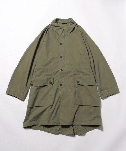 ARMY TWILL(アーミーツイル)の「ARMY TWILL/アーミーツイル COTTON NYLON WEATHER FIELD COAT フィールドコート(モッズコート・メンズ・カーキ/ブラック・L/M)」の10枚目の写真