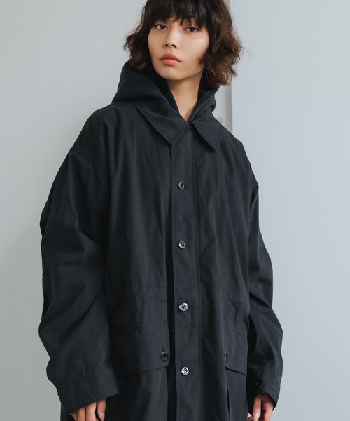 ARMY TWILL(アーミーツイル)の「ARMY TWILL/アーミーツイル COTTON NYLON WEATHER FIELD COAT フィールドコート(モッズコート・メンズ・カーキ/ブラック・L/M)」の22枚目の写真