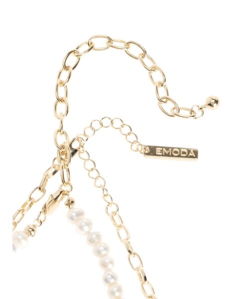 EMODA（エモダ）の「パールチェーンネックレス（ネックレス・レディース・シルバー/ゴールド・FREE）」の10枚目の写真