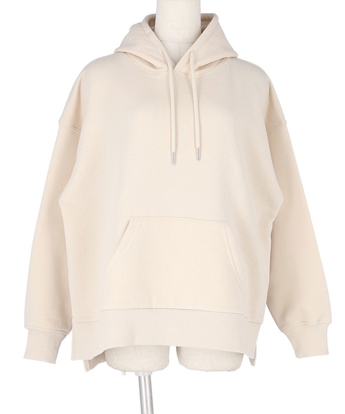 coca（coca）（コカ）の「裏起毛パーカープルオーバー（パーカー・レディース・チャコール/ブラウン/アイボリー/エメラルド・M/L）」の17枚目の写真