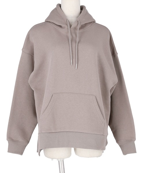 coca（coca）（コカ）の「裏起毛パーカープルオーバー（パーカー・レディース・チャコール/ブラウン/アイボリー/エメラルド・M/L）」の18枚目の写真