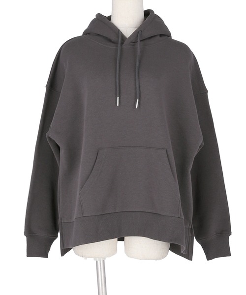 coca（coca）（コカ）の「裏起毛パーカープルオーバー（パーカー・レディース・チャコール/ブラウン/アイボリー/エメラルド・M/L）」の19枚目の写真