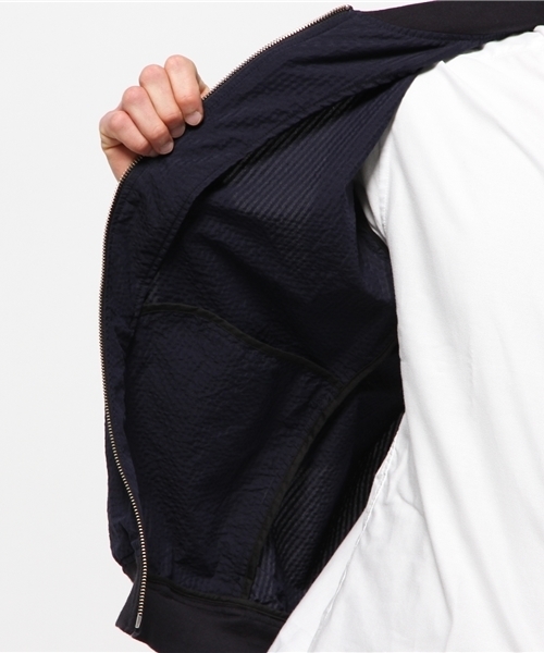 BEAUTY&YOUTH UNITED ARROWS（ビューティーアンドユースユナイテッドアローズ）の「BY T/C シャツ ファブリック ブルゾン ◆（ブルゾン・メンズ・ネイビー・MEDIUM/LARGE/SMALL/X-LARGE）」の11枚目の写真