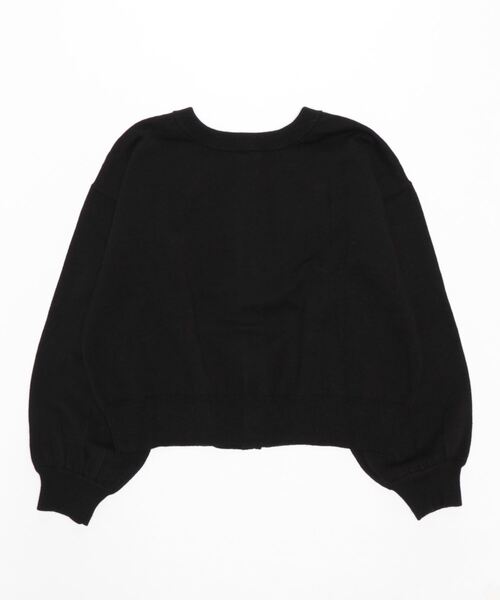 210nouve（トゥージュヌーブ）の「リングスナップショートカーディガン（カーディガン/ボレロ・レディース・アイボリー/ブラック/ブルー/ピンク・FREE）」の11枚目の写真