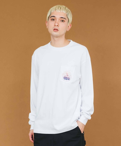 XLARGE(エクストララージ)の「MONSTER TRUCK L/S POCKET TEE(Tシャツ/カットソー・メンズ・ベージュ/ブラック/ホワイト・XL/M/L/S)」の19枚目の写真