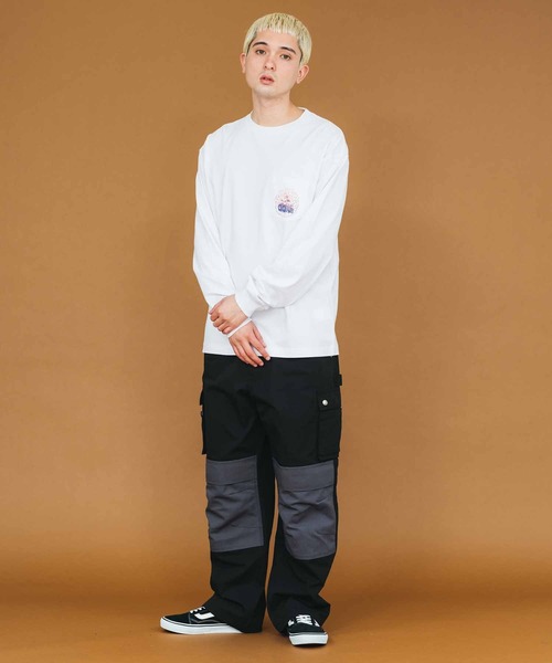 XLARGE(エクストララージ)の「MONSTER TRUCK L/S POCKET TEE(Tシャツ/カットソー・メンズ・ベージュ/ブラック/ホワイト・XL/M/L/S)」の20枚目の写真