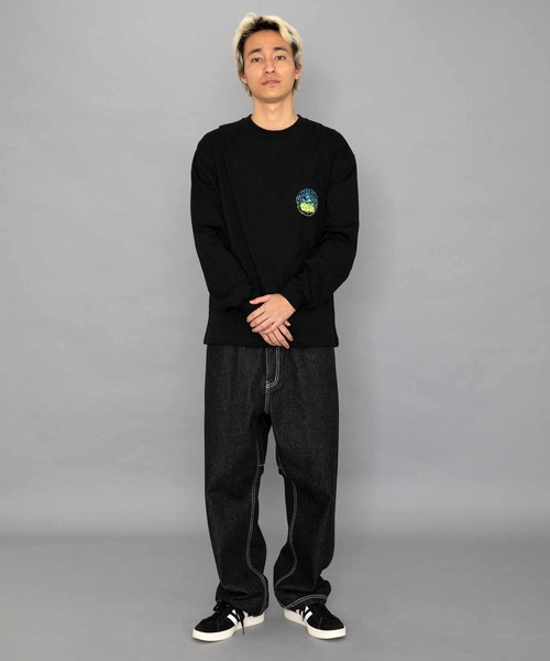 XLARGE(エクストララージ)の「MONSTER TRUCK L/S POCKET TEE(Tシャツ/カットソー・メンズ・ベージュ/ブラック/ホワイト・XL/M/L/S)」の16枚目の写真