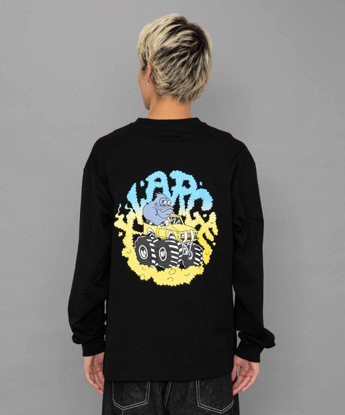 XLARGE(エクストララージ)の「MONSTER TRUCK L/S POCKET TEE(Tシャツ/カットソー・メンズ・ベージュ/ブラック/ホワイト・XL/M/L/S)」の14枚目の写真