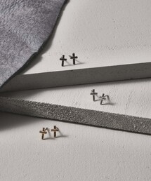 and cloud | Cross Pierce(ピアス（両耳用）)