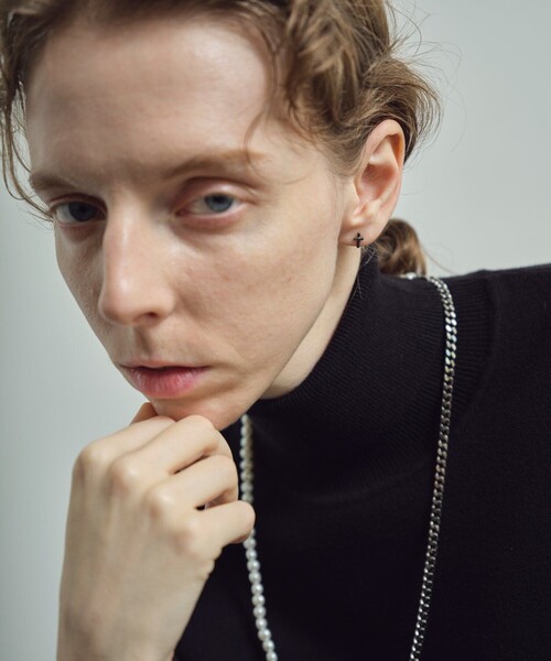 Cross Pierce（ピアス（両耳用））｜and cloud（アンドクラウド）