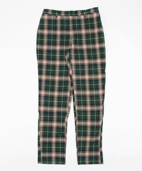 GGD SELECT(ジージーディー セレクト)の「Check-Pants(その他パンツ・メンズ・グリーン/レッド・L)」の1枚目の写真