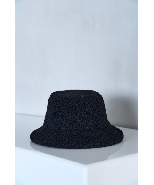 AZUL by moussy（アズールバイマウジー）の「BOA BACKET HAT/ボアバケットハット（ハット・メンズ・ブラック/アイボリー・FREE）」の14枚目の写真