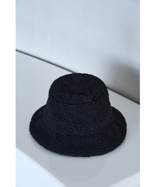 AZUL by moussy（アズールバイマウジー）の「BOA BACKET HAT/ボアバケットハット（ハット・メンズ・ブラック/アイボリー・FREE）」の15枚目の写真