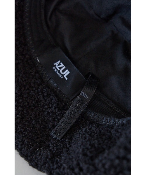 AZUL by moussy（アズールバイマウジー）の「BOA BACKET HAT/ボアバケットハット（ハット・メンズ・ブラック/アイボリー・FREE）」の17枚目の写真