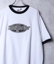 【VISION STREET WEAR】グラフィック刺繍Tシャツ
