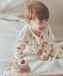 gelato pique | 【BABY】プリン柄プルオーバー(ベビーパジャマ/スリーパー)