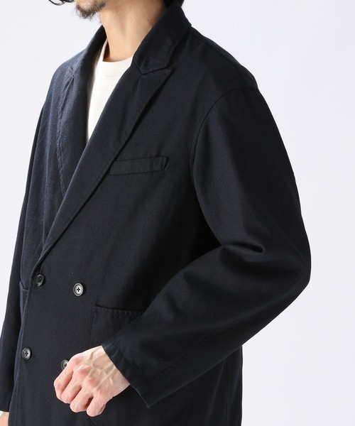 niko and...（ニコアンド）の「ハイツイストホップサックジャケット（テーラードジャケット・メンズ・その他1/ベージュ/ネイビー・MEDIUM/LARGE）」の20枚目の写真