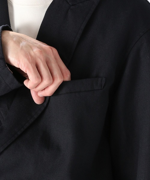 niko and...（ニコアンド）の「ハイツイストホップサックジャケット（テーラードジャケット・メンズ・その他1/ベージュ/ネイビー・MEDIUM/LARGE）」の22枚目の写真