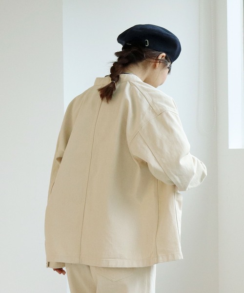 PAR ICI(パーリッシィ)の「カツラギ カバーオール(カバーオール・レディース・アイボリー・S/M)」の8枚目の写真