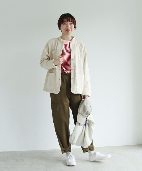 PAR ICI(パーリッシィ)の「カツラギ カバーオール(カバーオール・レディース・アイボリー・S/M)」の21枚目の写真