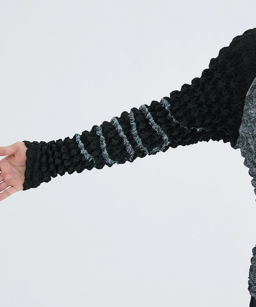 MASU/エムエーエスユー】TONGUE AND LIPS POPCORN RAGLAN L/S T-SHIRT