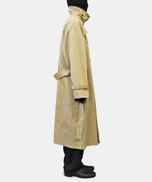 ATON（エイトン）の「【ATON】WEST POINT OVERSIZED TRENCH COAT