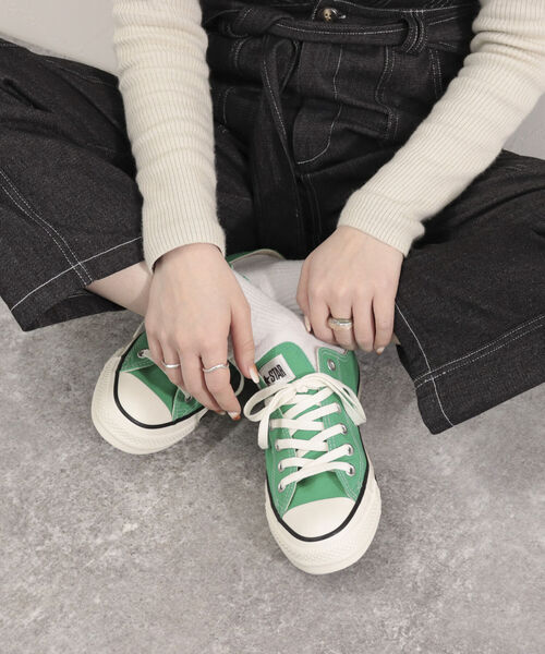 CONVERSE(コンバース)の「【CONVERSE/コンバース】オールスターOX(スニーカー・レディース・ミント/ピンク/ブルー・24.5/23.5)」の4枚目の写真