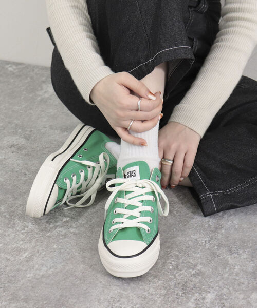 CONVERSE(コンバース)の「【CONVERSE/コンバース】オールスターOX(スニーカー・レディース・ミント/ピンク/ブルー・24.5/23.5)」の5枚目の写真