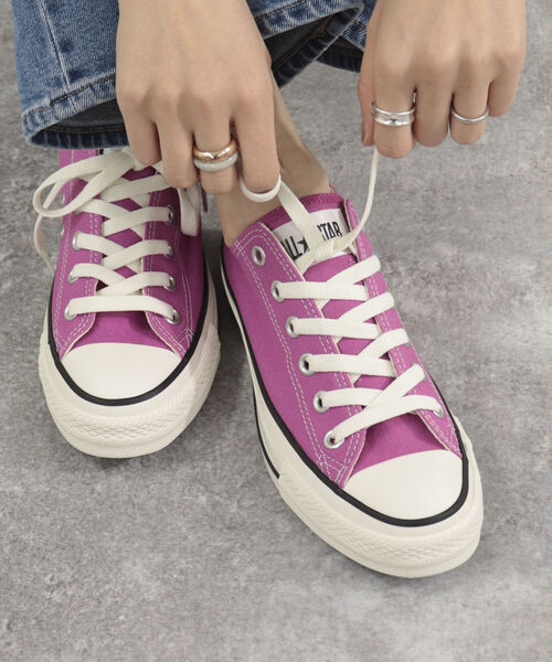 CONVERSE(コンバース)の「【CONVERSE/コンバース】オールスターOX(スニーカー・レディース・ミント/ピンク/ブルー・24.5/23.5)」の6枚目の写真