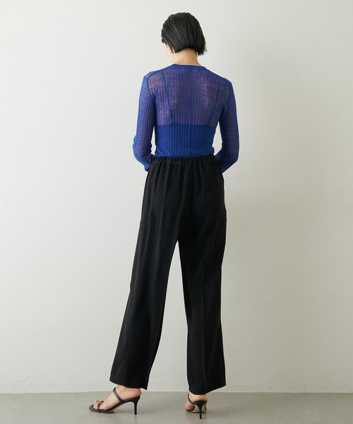 シアーワイドリブプルオーバー