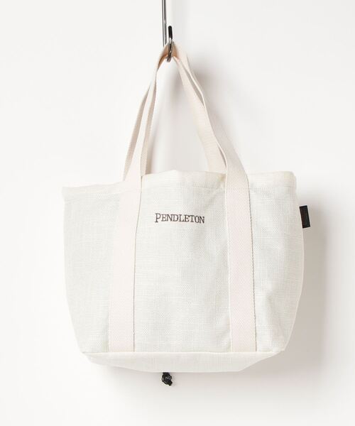 PENDLETON（ペンドルトン）の「∴【 PENDLETON / ペンドルトン 】 SUMMER MINI TOTEBAG サマーミニトートバッグ（トートバッグ・レディース・ブラック/オフホワイト/ベージュ・FREE）」の17枚目の写真