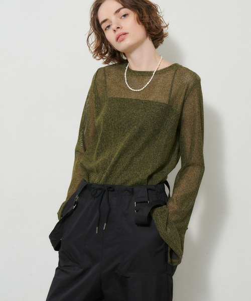 Unitage（ユニテージ）の「パラシュートパンツ（カーゴパンツ・レディース・ブラック/アイボリー/カーキ・FREE）」の16枚目の写真