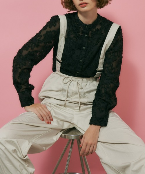 Unitage（ユニテージ）の「パラシュートパンツ（カーゴパンツ・レディース・ブラック/アイボリー/カーキ・FREE）」の21枚目の写真