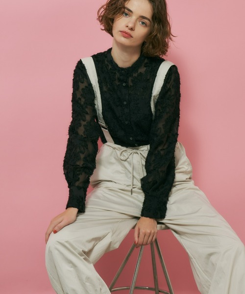 Unitage（ユニテージ）の「パラシュートパンツ（カーゴパンツ・レディース・ブラック/アイボリー/カーキ・FREE）」の18枚目の写真