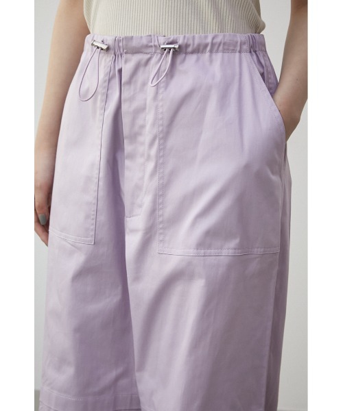 AZUL by moussy（アズールバイマウジー）の「LOOSE CARGO PANTS/ルースカーゴパンツ（カーゴパンツ・レディース・ライトパープル/オフホワイト/ブラック・SMALL/MEDIUM）」の11枚目の写真